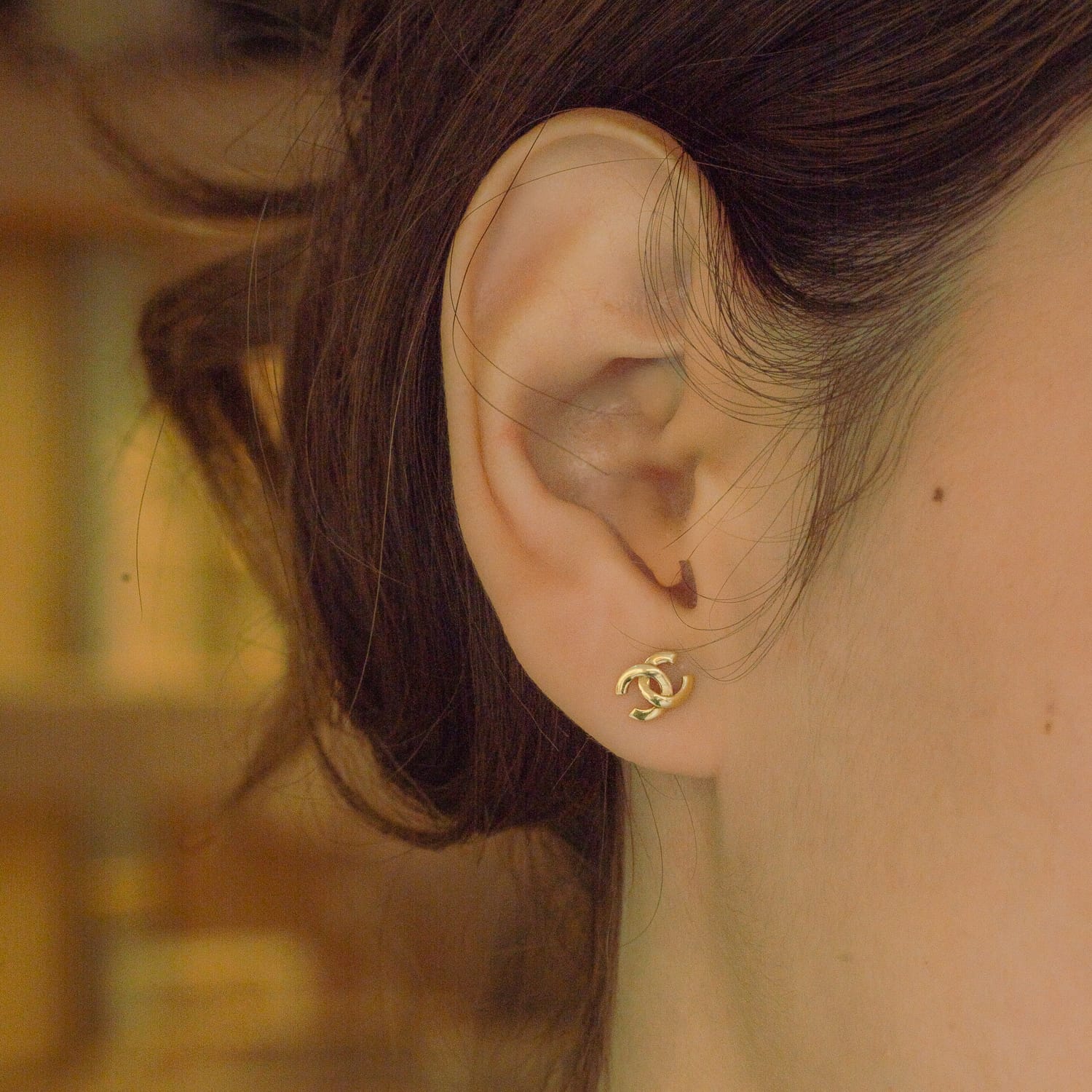 Aretes Doble C