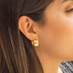 Aretes Argollas Planas - Imagen 3