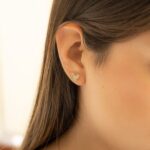 Aretes Mariposa - Nácar y Diamante - Imagen 2