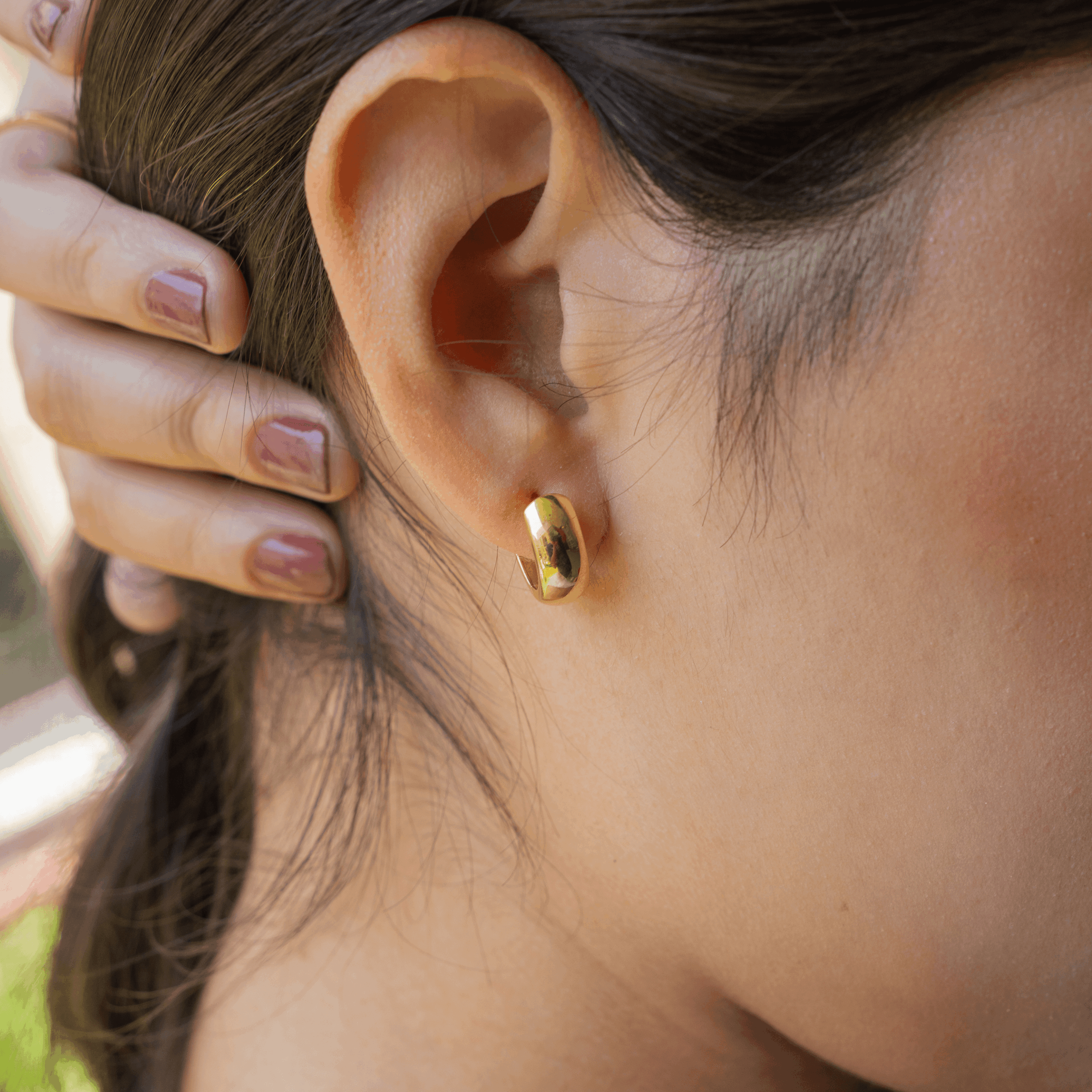 Aretes Argollas Lisas