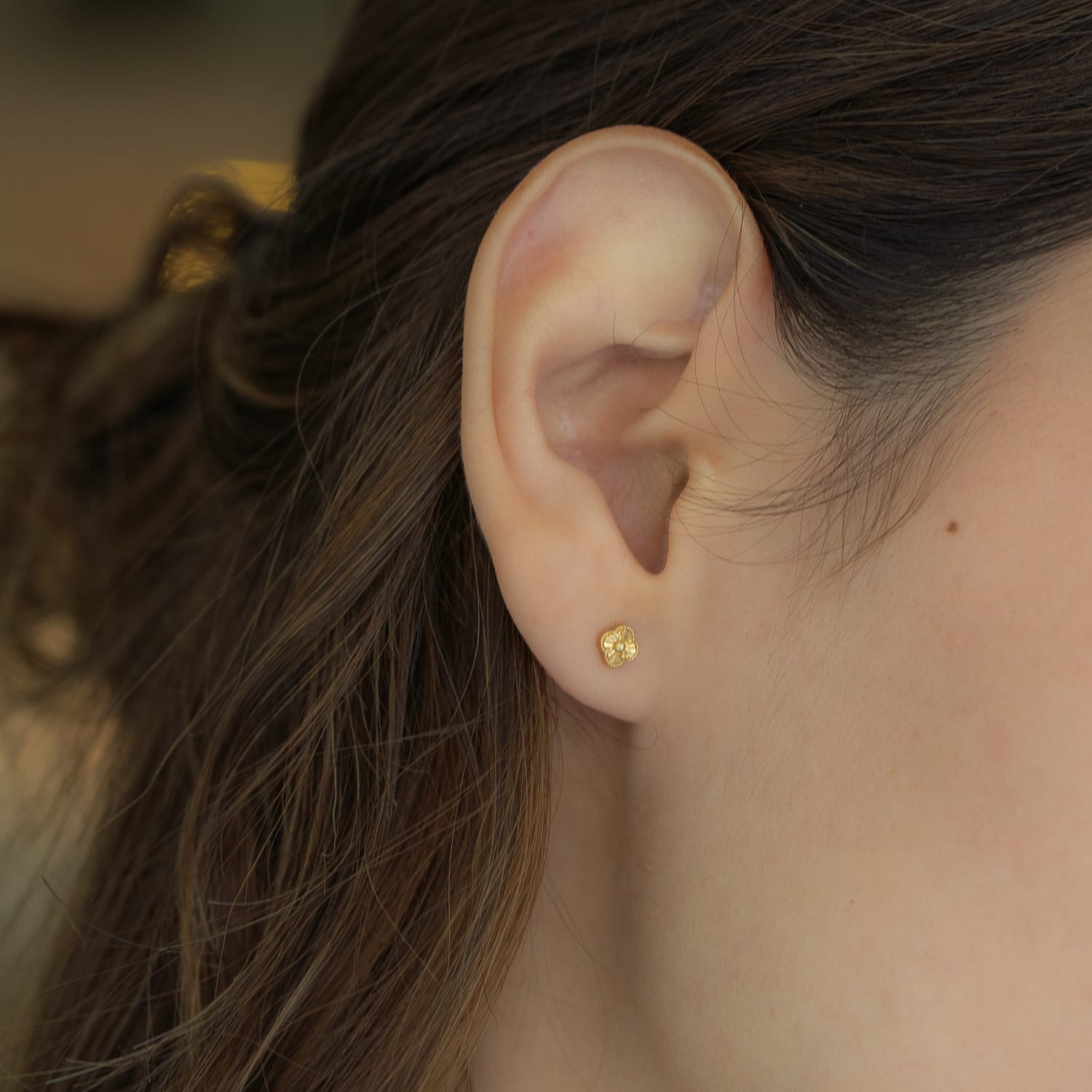Aretes Florecita Tendencia