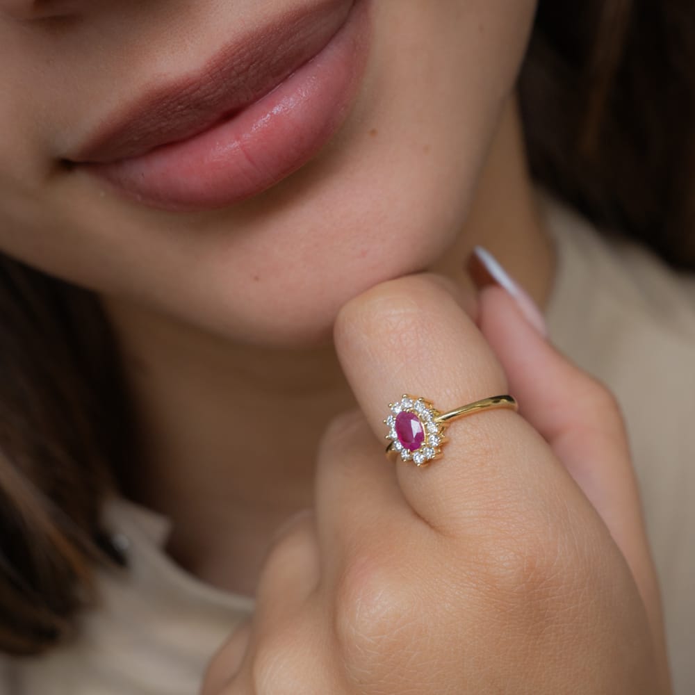 Anillo Lady Di Rubí
