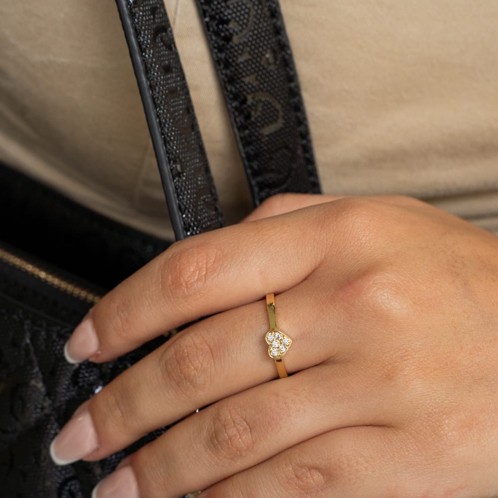 Anillo corazón
