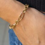 Pulsera tres oros - Imagen 3