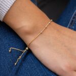 Pulsera 3 oros graduable - Imagen 2