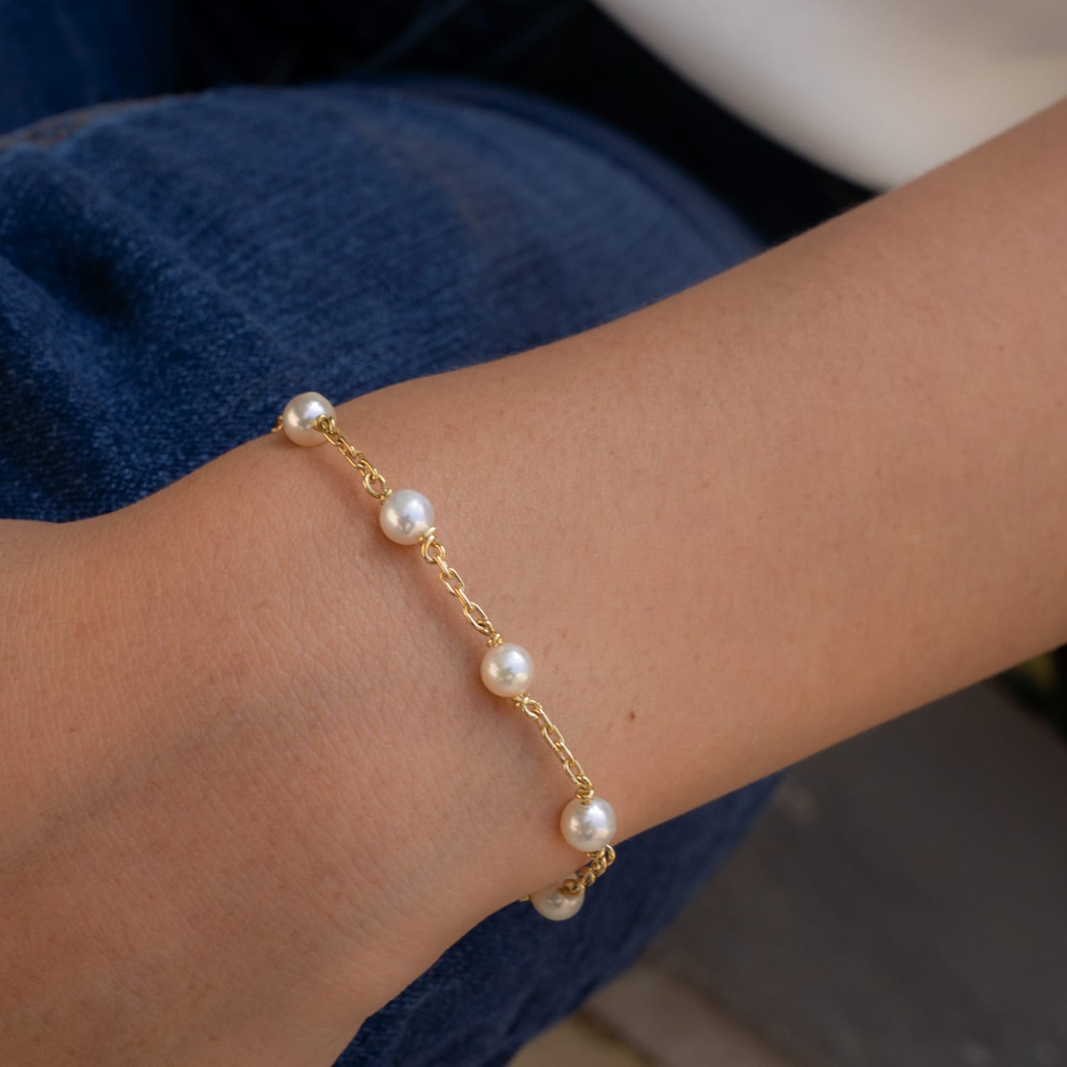 Pulsera perlas
