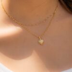 Dije corazón oro - Imagen 3