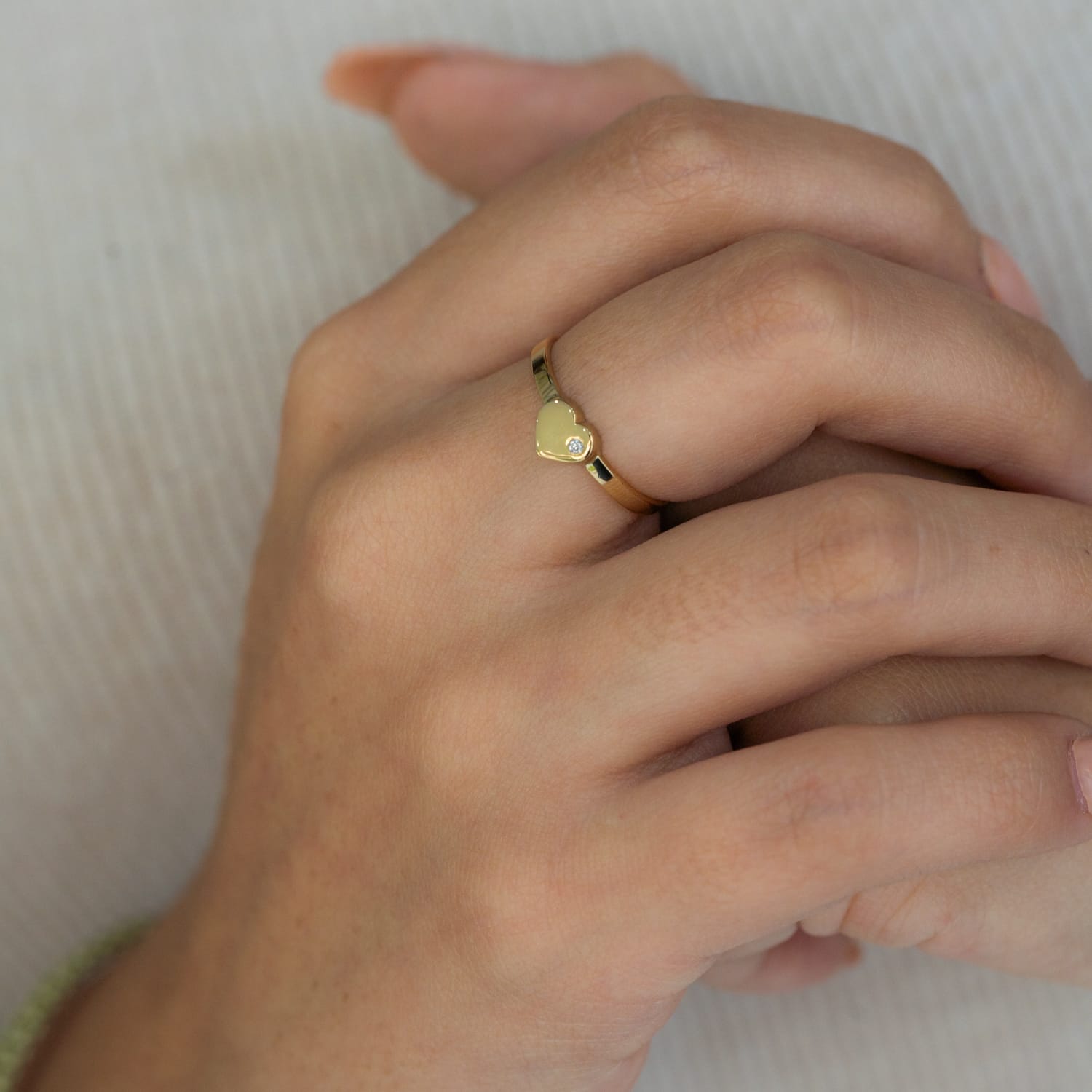 Anillo corazón