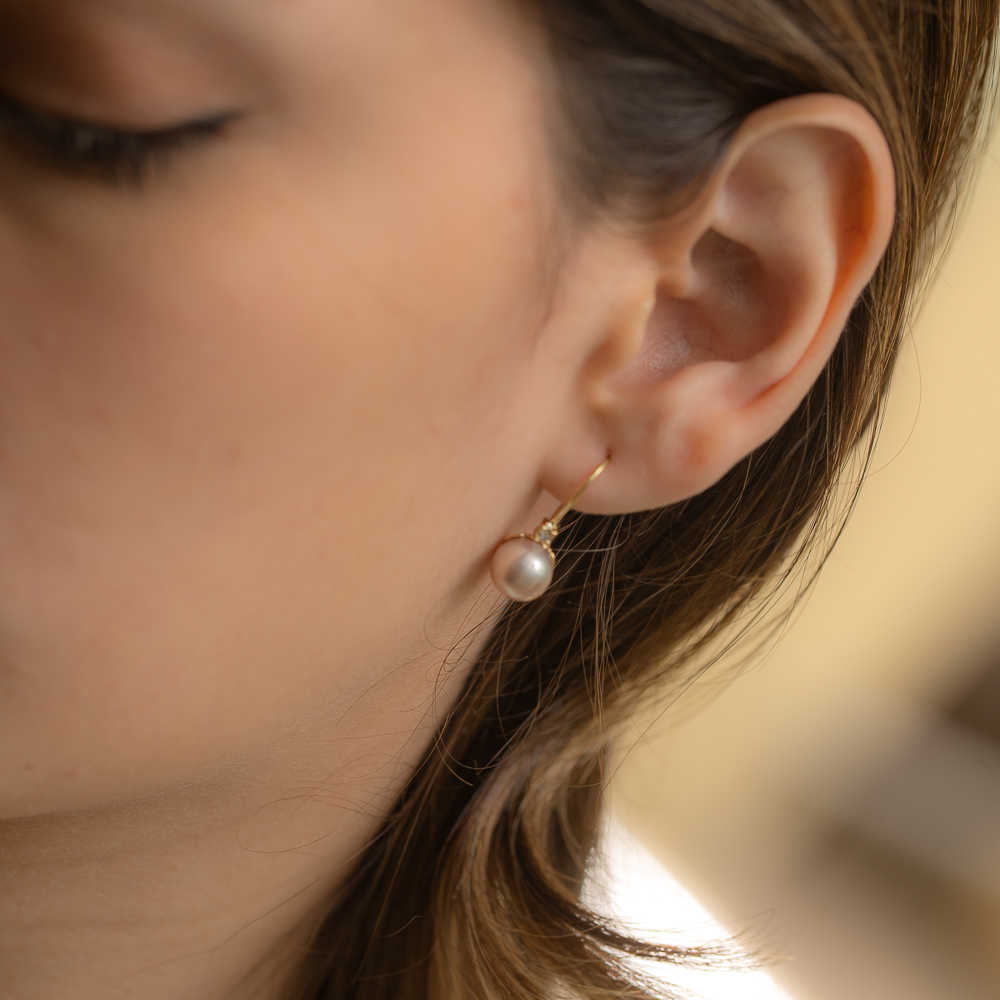 Aretes Perla Lumière